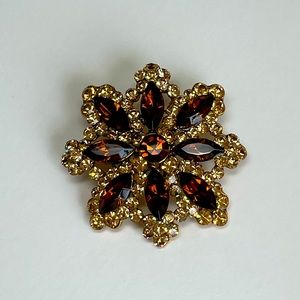 Austrian Crystal Brooch